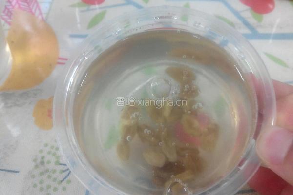葡萄干果冻的做法图解2