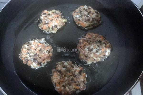 香煎猪肉饼的做法图解6