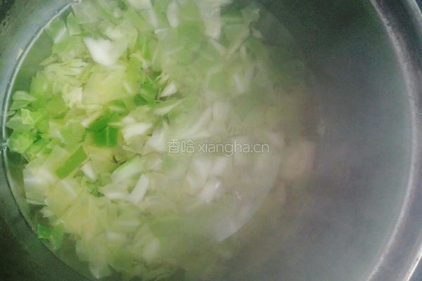 蔬菜虾粉粥的做法图解1