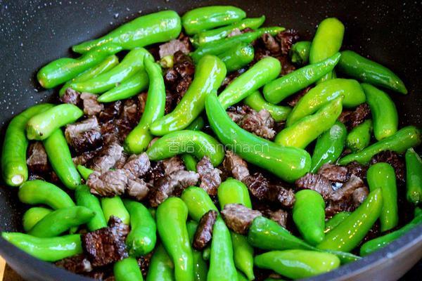 朝鲜族风味—酱牛肉辣椒的做法图解10