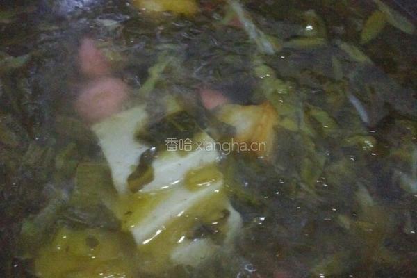 酸菜土豆粉的做法图解4