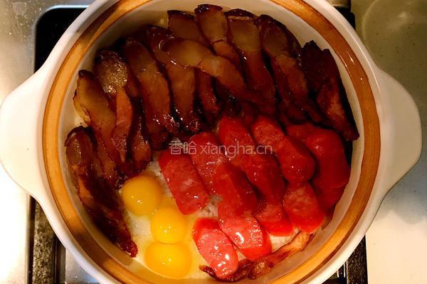 腊肉煲仔饭的做法图解6
