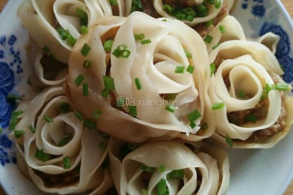 玫瑰煎饺的做法图解9