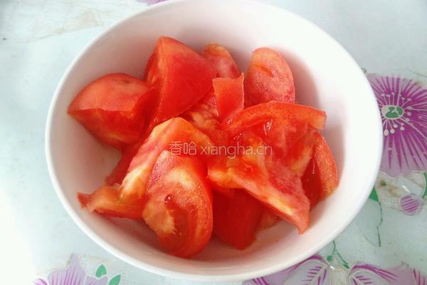 西红柿炒菜花的做法图解2