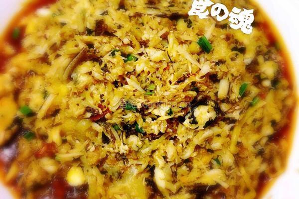 蟹肉海皇酱的做法图解3