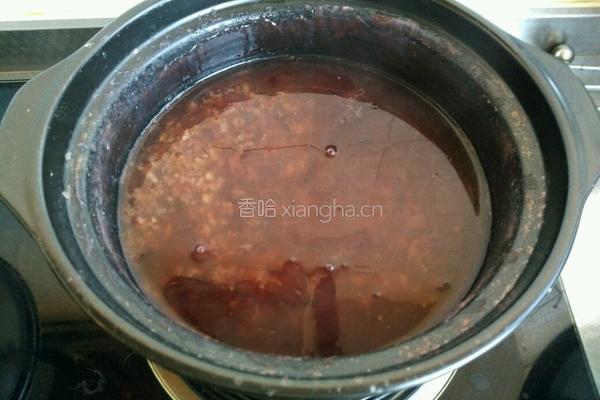 糯米红豆砂锅煲的做法图解10