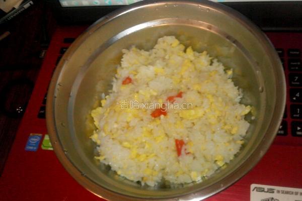超辣蒜味蛋炒饭的做法图解9