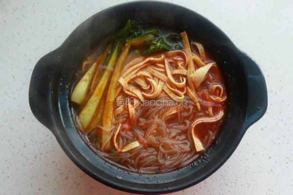 酸辣红薯粉的做法图解8