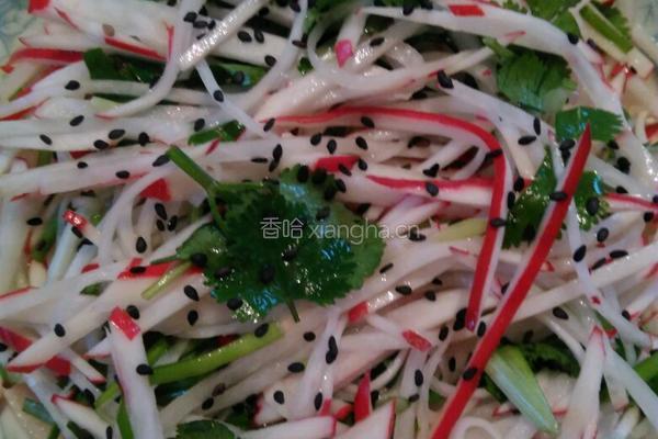 凉拌红萝卜丝