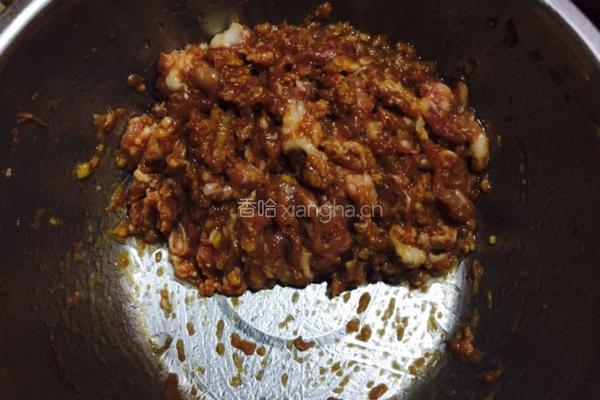 肉酿青椒的做法图解1