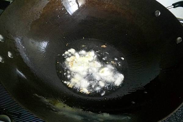 韭菜虾仁炒鸡蛋的做法图解4