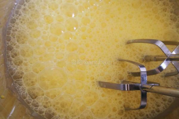 火龙果皮蒸蛋糕（半成品）的做法图解10