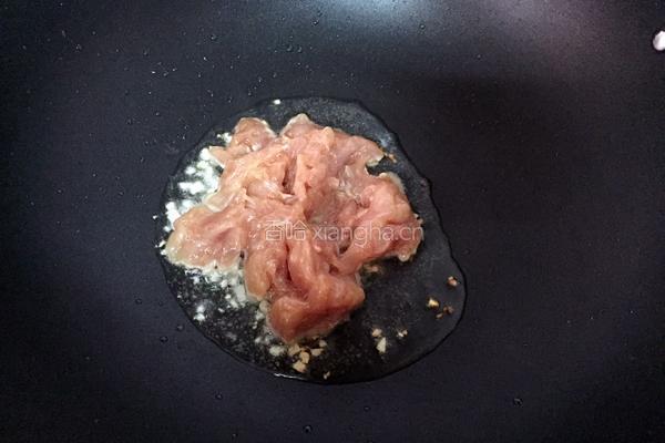 青椒炒肉的做法图解4