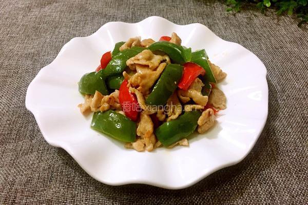 青椒炒肉的做法图解8