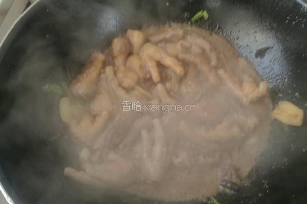 红烧鸡爪的做法图解4