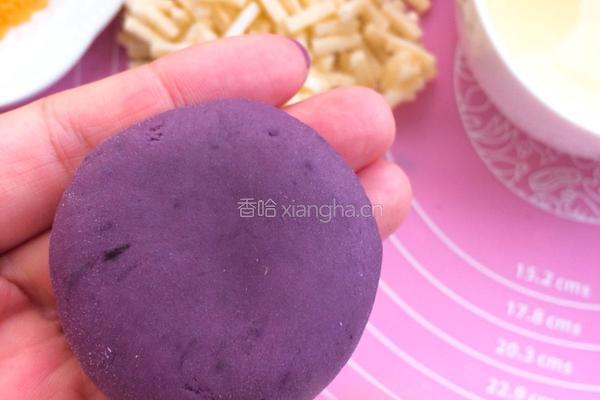 芝士紫薯饼的做法图解8