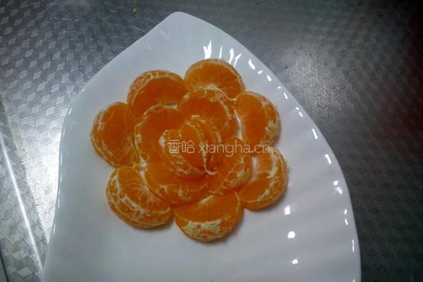 橘子拼盘的做法图解3