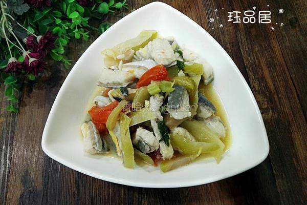 麻鱼煮咸菜的做法图解8