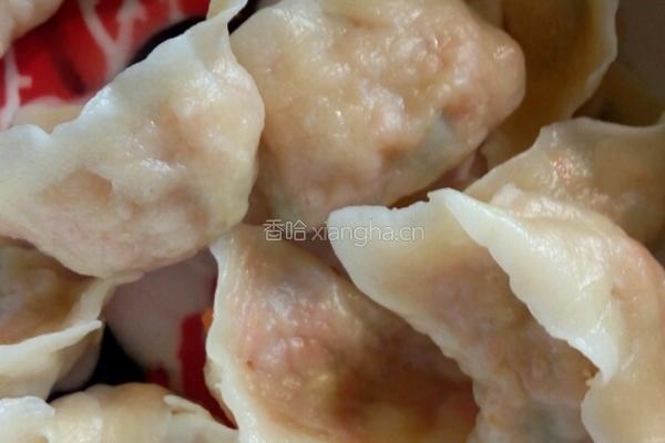 胡萝卜馅饺子的做法图解4