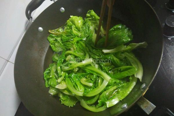 烫生菜的做法图解5