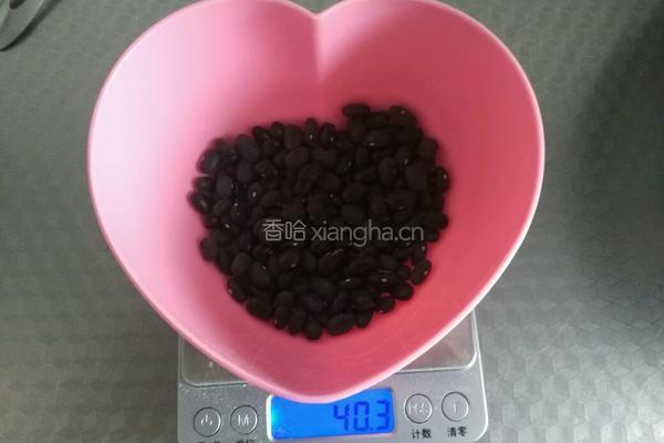 黑小麦米煮黑豆的做法图解2