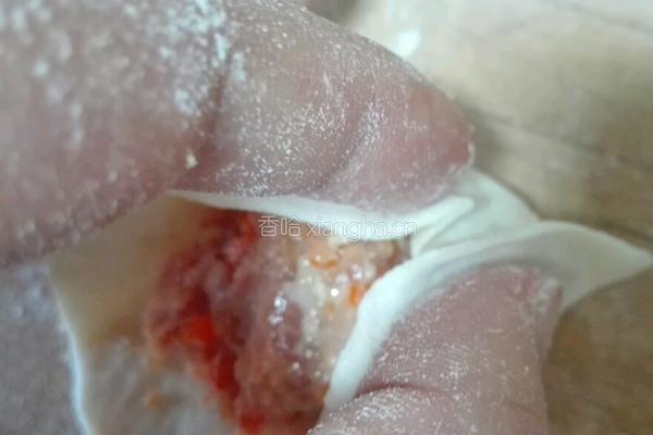 马哈鱼猪肉水饺的做法图解19