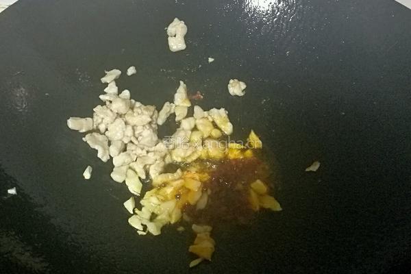 肉末油淋茄片的做法图解6