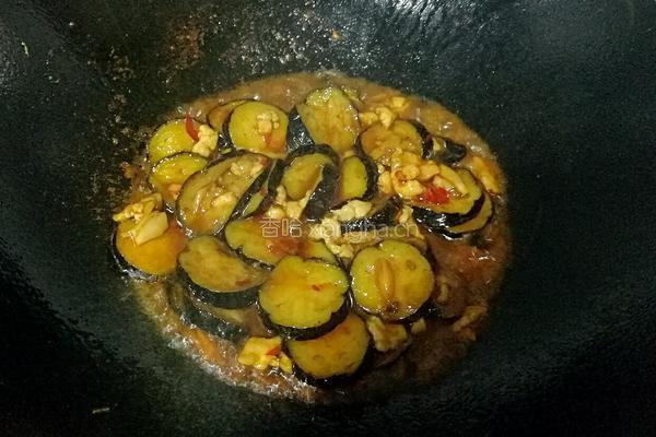 肉末油淋茄片的做法图解8