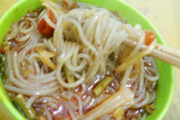 泡菜酸辣粉的做法图解11