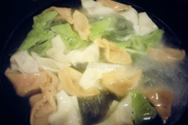彩色牛肉馄饨的做法图解14