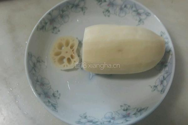 蜜汁红糖糯米藕的做法图解3