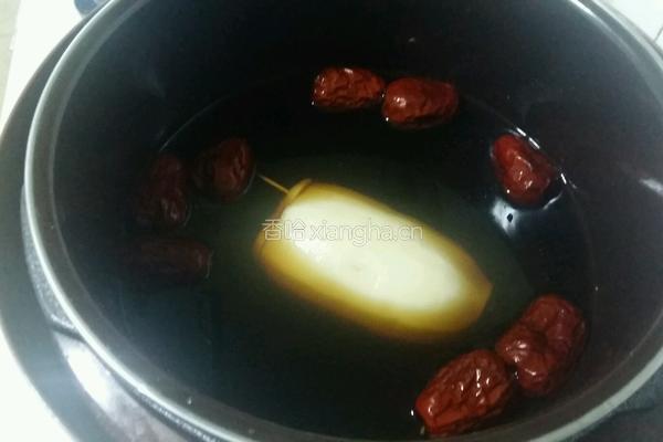 蜜汁红糖糯米藕的做法图解9