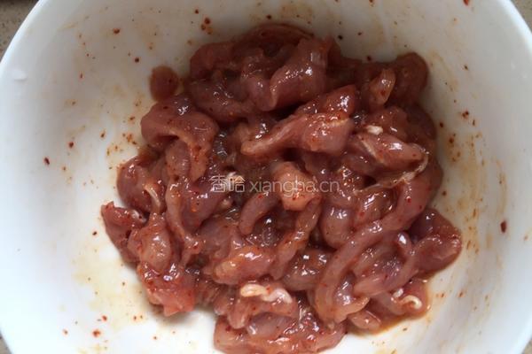 麻辣肉片的做法图解2