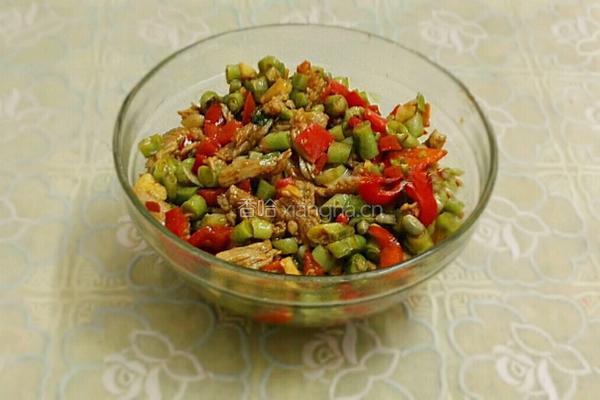 小炒豆角的做法图解6