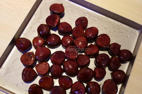 烤箱版蜂蜜栗子的做法图解4