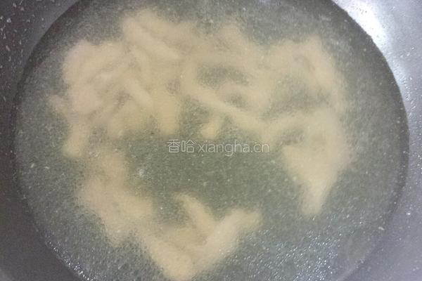 青菜肉丝炒面的做法图解7