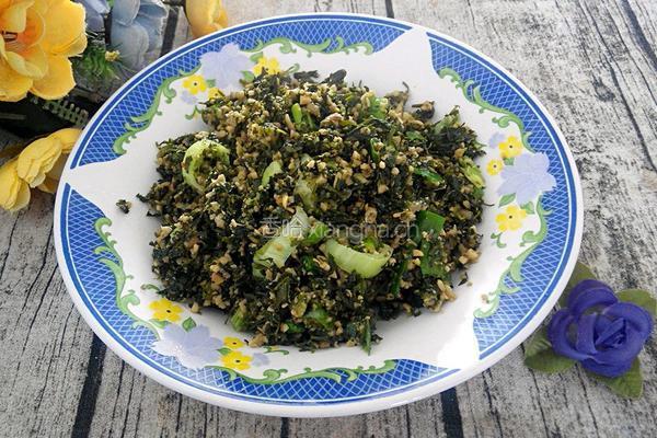 荠菜渣豆腐的做法图解10