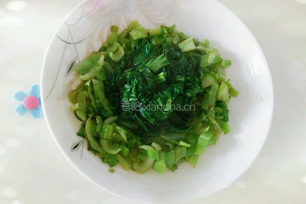 兢兢业业――茎茎叶叶的做法图解6