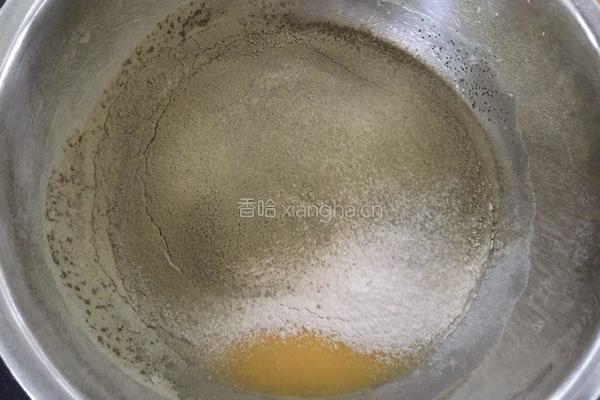 抹茶戚风的做法图解4