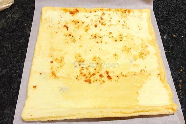 香葱肉松蛋糕卷的做法图解13