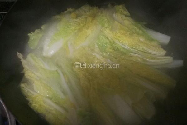 蒜蓉粉丝娃娃菜的做法图解3