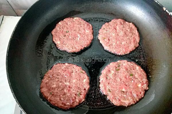 香煎肉饼的做法图解6
