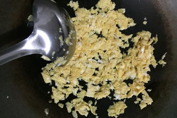 桂花炒什素的做法图解3