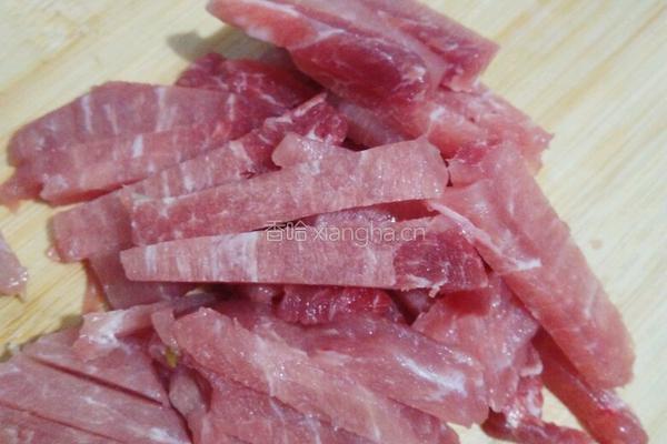 芹菜炒肉的做法图解3
