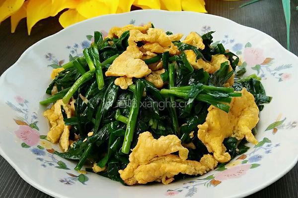 韭菜炒鸡蛋的做法图解9