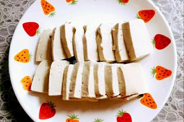 蜜汁香菇焗豆腐的做法图解3