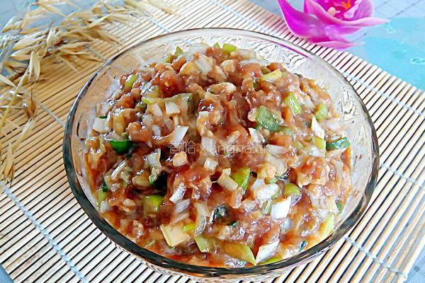 大葱肉馅的做法图解6