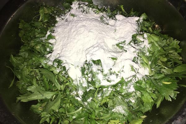 蒸荠菜的做法图解3