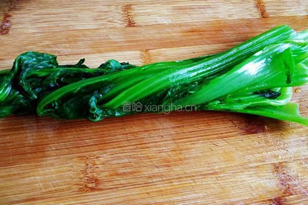 芥菜腊肉炒饭的做法图解4