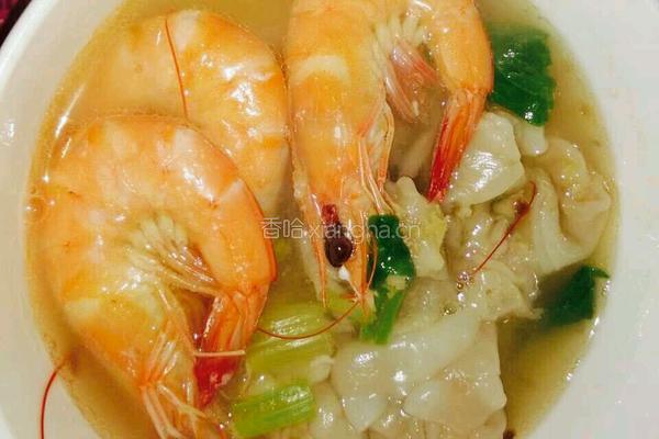 电饭煲版的鲜虾小云吞的做法图解5
